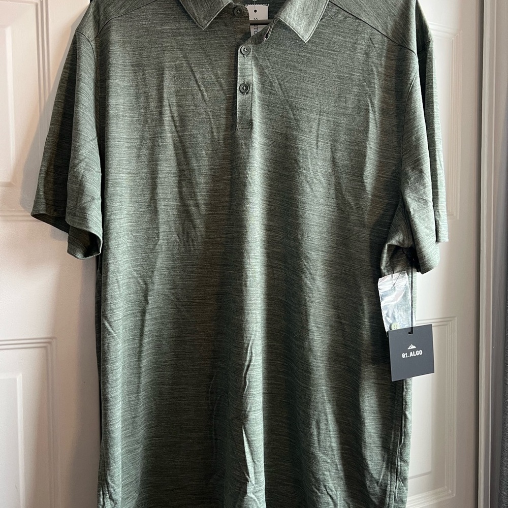 Men's Green Polo Shirt NWT